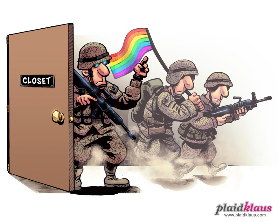 cómo ser militar siendo homosexual