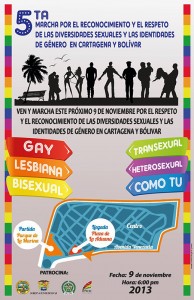 V Marcha de la Diversidad LGBT Cartagena