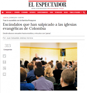 Escándalos que han salpicado a las iglesias evangélicas de Colombia ELESPECTADOR