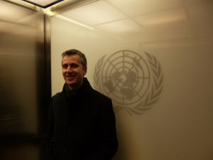 Charles Radcliffe, encargado del área de Asuntos Globales de la Oficina del Alto Comisionado de las Naciones Unidas para los Derechos Humanos.