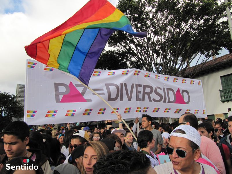 Marcha gay Bogotá 2014