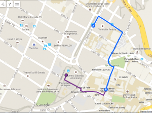 Mapa Universidad de Los Andes
